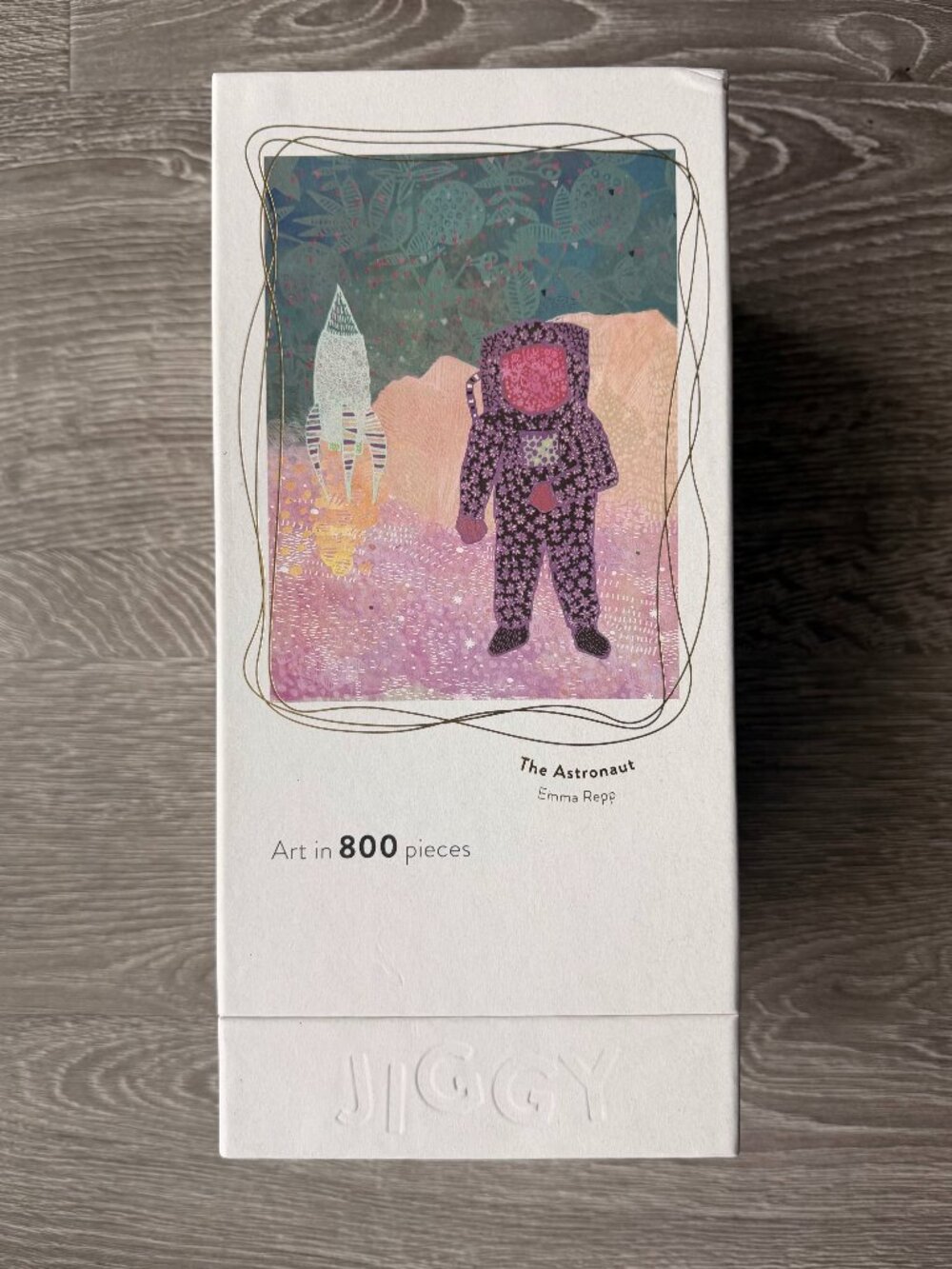"The Astronaut" by Emma Repp 800 Piece Jiggy Puzzle
